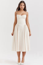 AOEA Backless Midi Dress