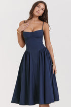 AOEA Backless Midi Dress