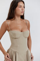 AOEA Backless Midi Dress