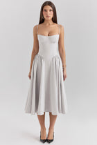 AOEA Backless Midi Dress