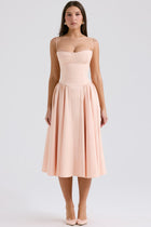 AOEA Backless Midi Dress