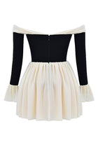 AMHA Lace Off-Shoulder Mini Dress