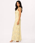 AGLA Floral Backless Dress