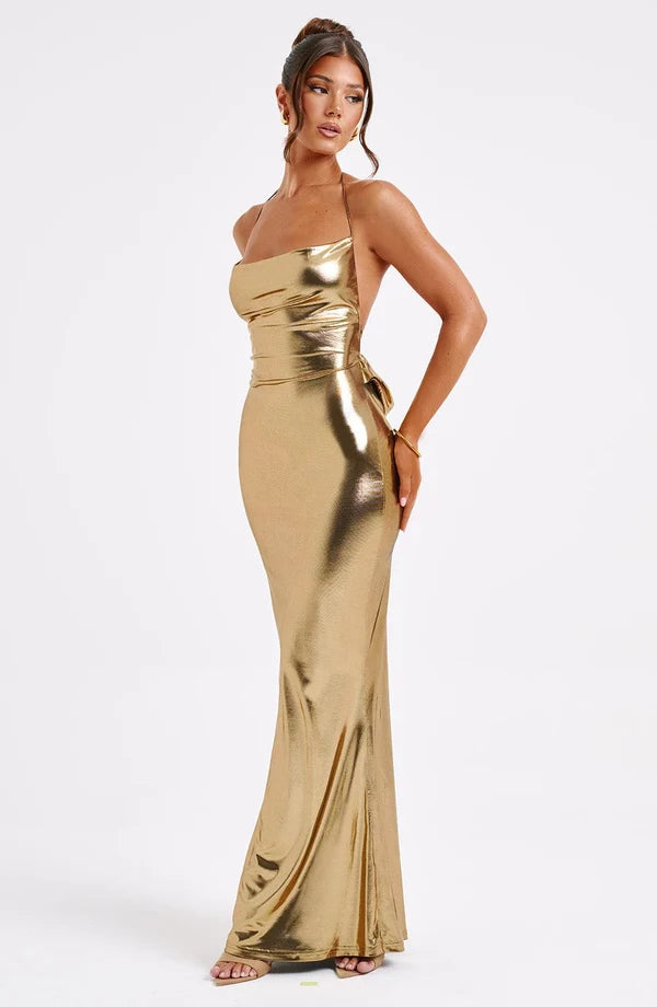 ATBA Backless Maxi Dress