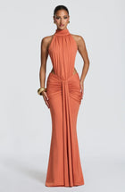 AVRA Off-Shoulder Maxi Dress