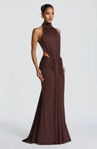 AVRA Off-Shoulder Maxi Dress