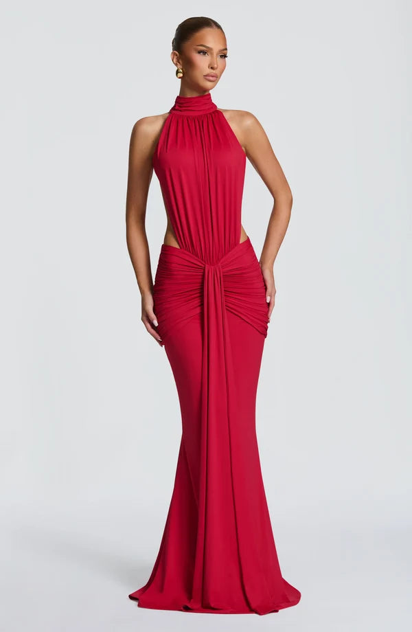 AVRA Off-Shoulder Maxi Dress