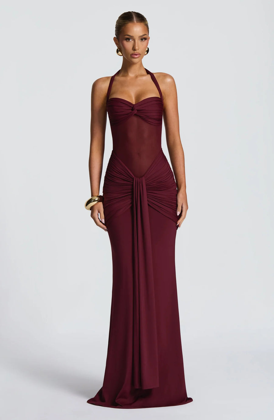 APZA Halter Maxi Dress