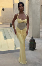 APZA Halter Maxi Dress
