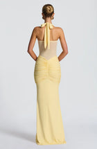 APZA Halter Maxi Dress