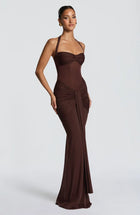 APZA Halter Maxi Dress